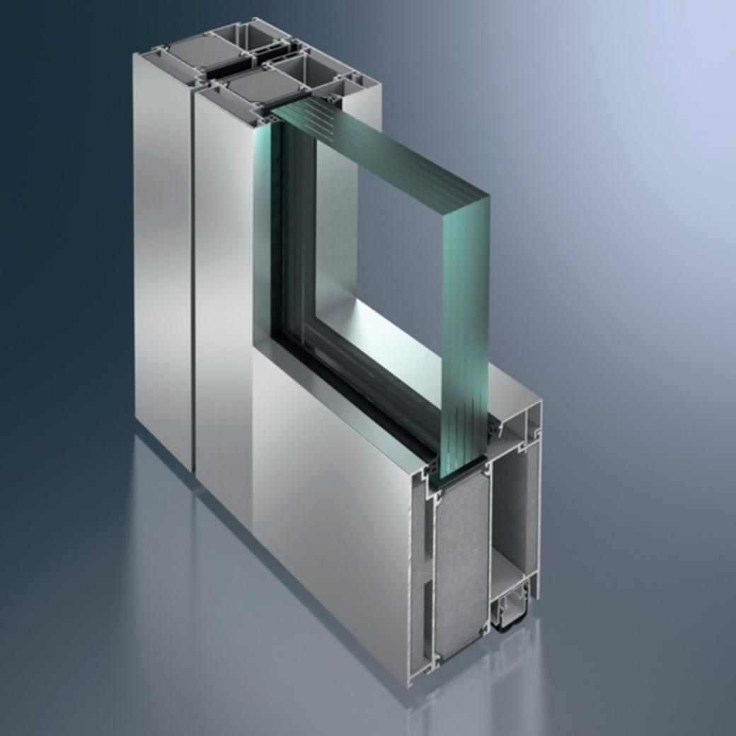 алюминиевый профиль для стеклянных шкафов